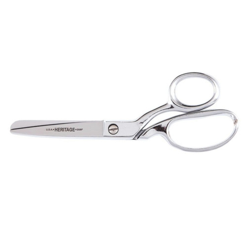 Klein Tools 8 in. Bent Trimmer with Fully Rounded Tips - 208F