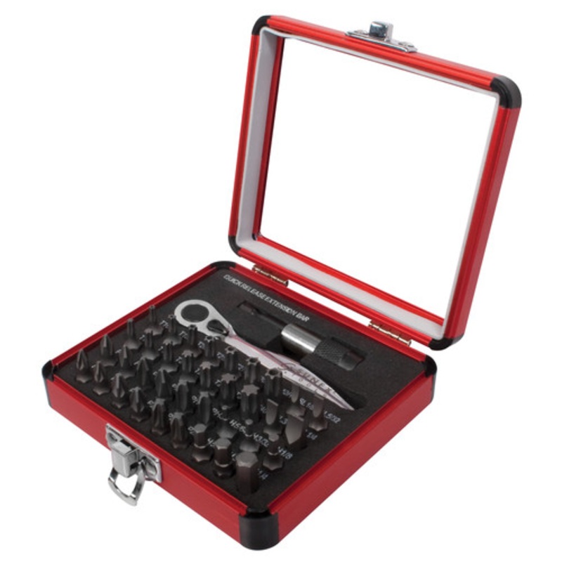 Sunex 38-Piece Mini Ratchet and Bit Set - 9726