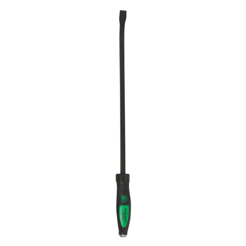 25" PRY BAR 23 ANGLE TIP- GREEN