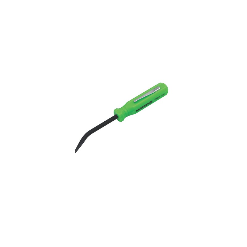 OFFSET POCKET PRY BAR TOOL WITH 27 ANGLE - GREEN