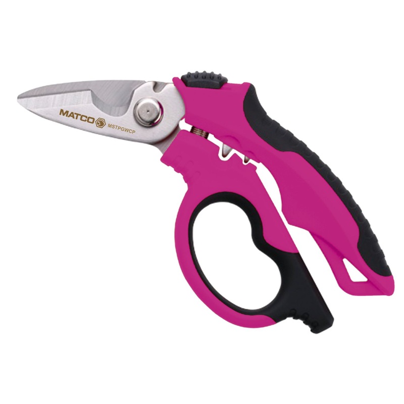 PISTOL GRIP WIRE CUTTER - TOOLS FOR THE CAUSE BREAST CANCER AWARENESS