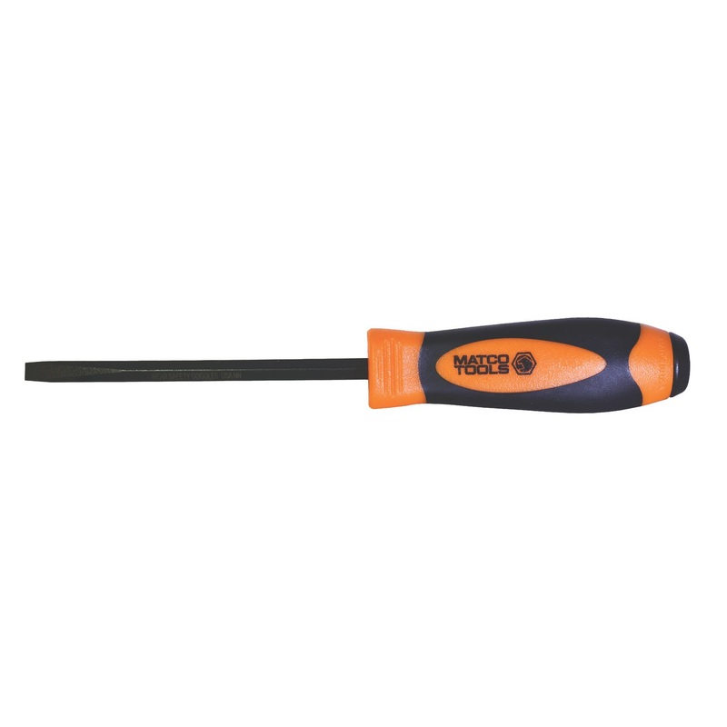 1/4" X 9-3/4" STRAIGHT PRYDRIVER - ORANGE