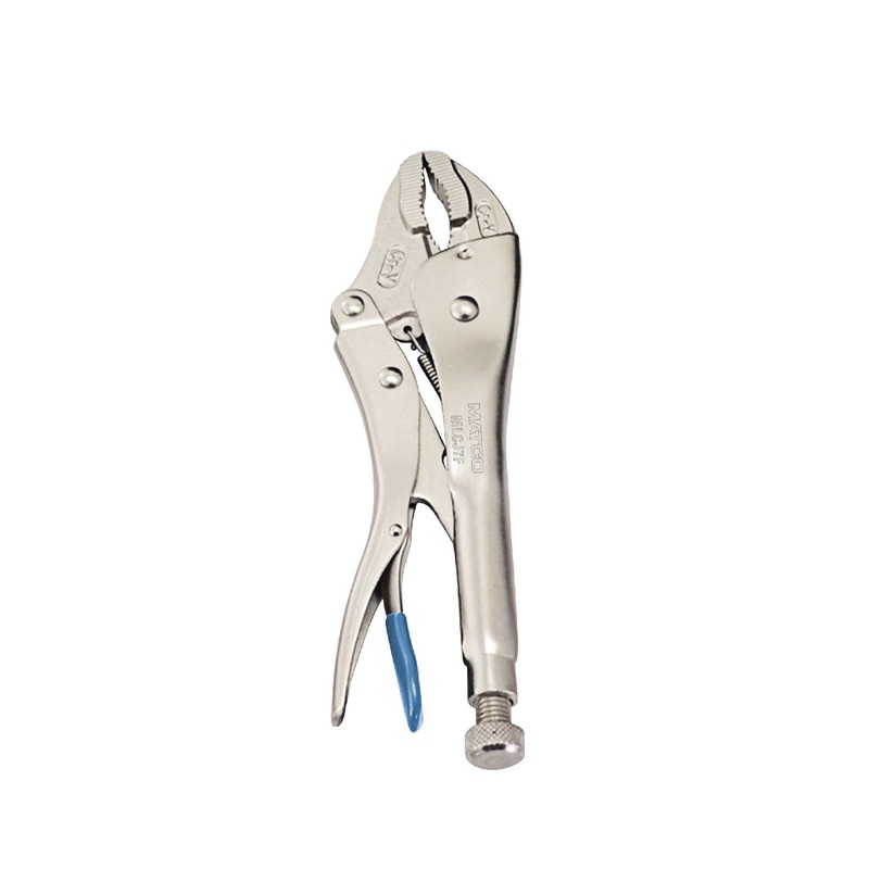 7" CURVED JAW LOCKING PLIERS, BLUE