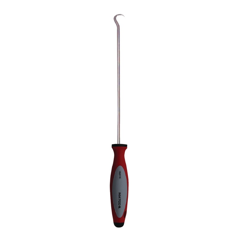 LONG CIRCULAR PICK - RED