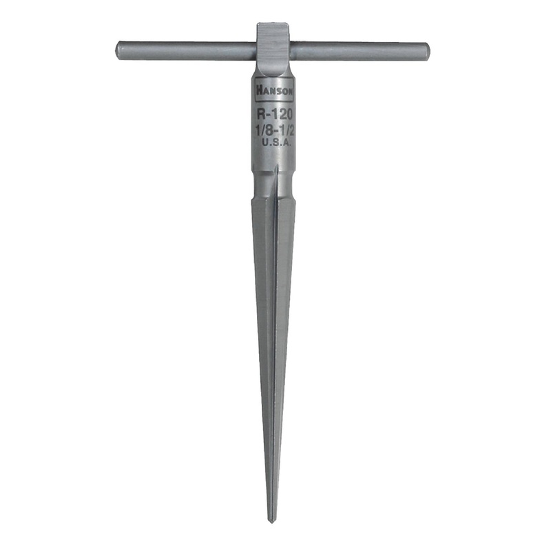 REPAIRMAN'S REAMER ENLARGES HOLE FROM 1/8" - 1/2"