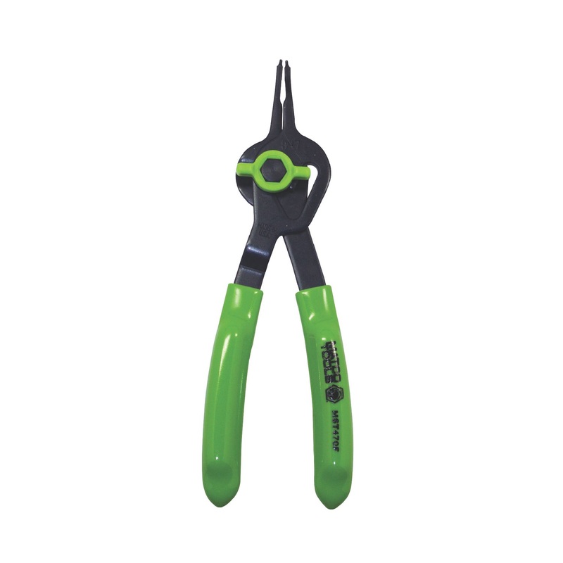 .047" CONVERTIBLE FIXED TIP FLUORESCENT SNAP RING PLIERS - 0