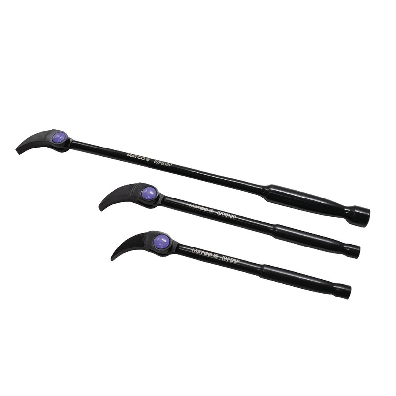 3 PIECE INDEXING PRY BAR SET - PURPLE