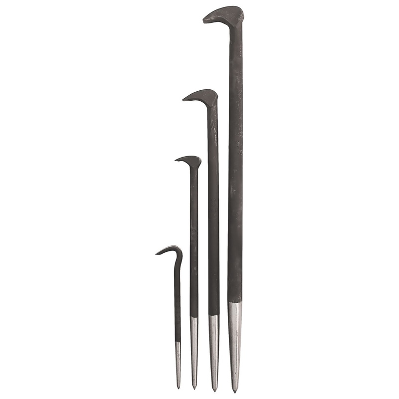 4 PIECE LADY FOOT PRY BAR SET