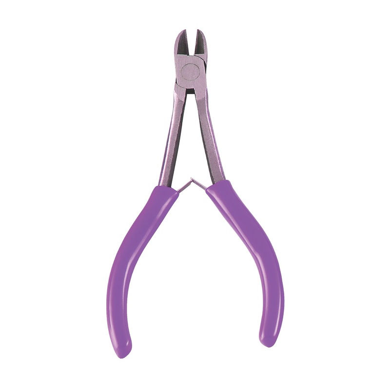6" DIAGONAL CUTTING PLIER PURPLE
