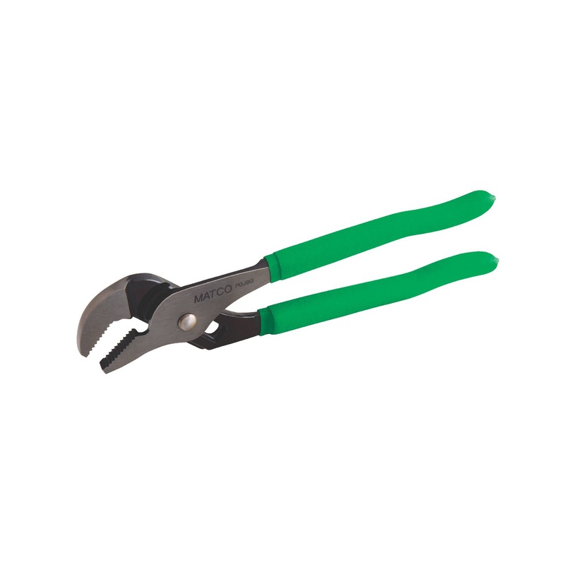 9-1/2" GROOVE JOINT PLIERS - GREEN