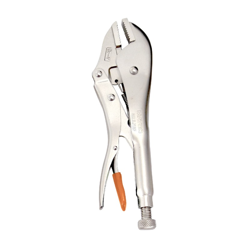 10" STRAIGHT JAW LOCKING PLIER ORANGE