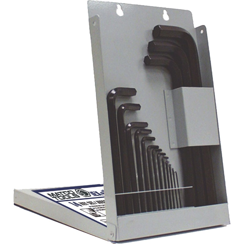 14 PIECE 0.9-17MM LONG HEX KEY SET