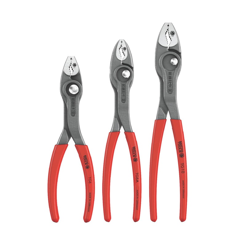 3 PIECE TWIN GRIP PLIERS SET