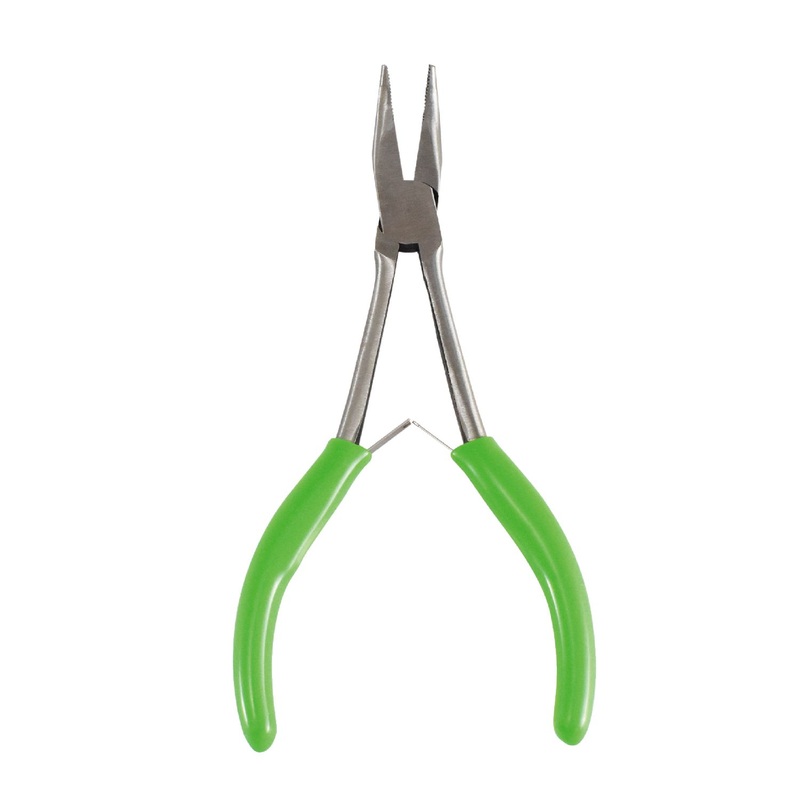 6.5" LONG NOSE PLIER BENT 45 FLUORESCENT