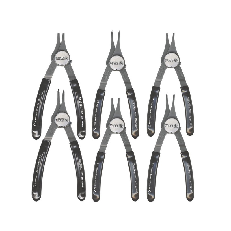 6 PIECE CAMLOCK RETAINING RING PLIER SET