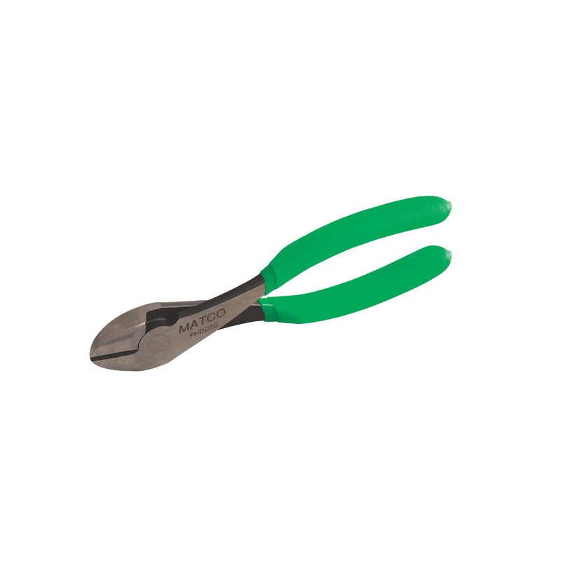 7" HEAVY-DUTY DIAGONAL CUTTERS - GREEN