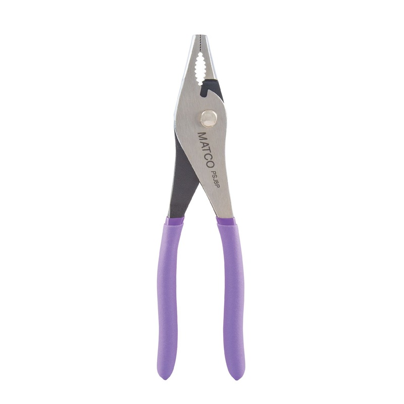 8" SLIP JOINT PLIERS - PURPLE