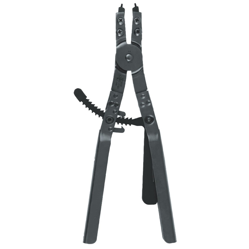 SNAP RING RATCHETING PLIERS INTERNAL - 16" LONG, .120" TIP DIAMETER