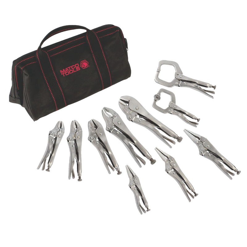 10PC LOCKING PLIERS SET