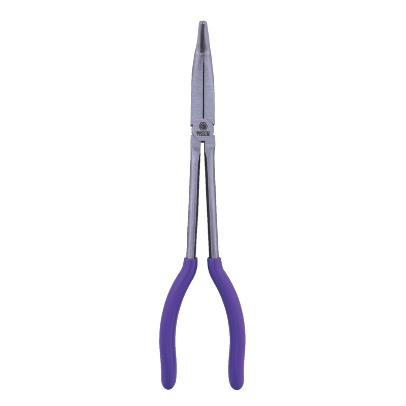 11" LONG REACH 90 DEGREE BENT NOSE PLIERS - PURPLE