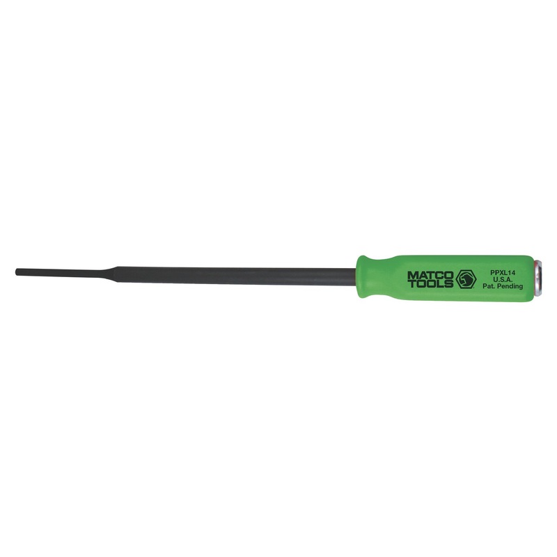 16" EXTRA LONG 1/4" DIAMETER PIN PUNCH