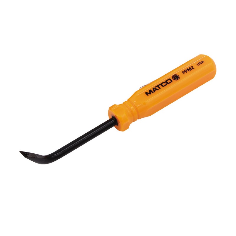 DEEP OFFSET POCKET PRY BAR TOOL WITH 55 ANGLE - ORANGE