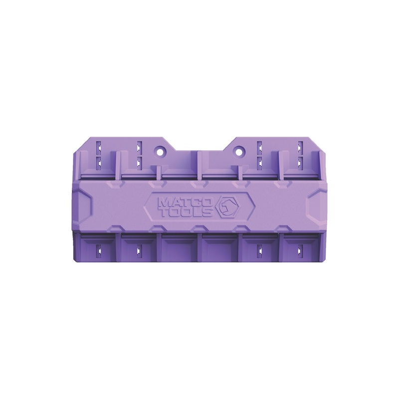 MAGNETIC PLIER HOLDER 6 SLOT - PURPLE