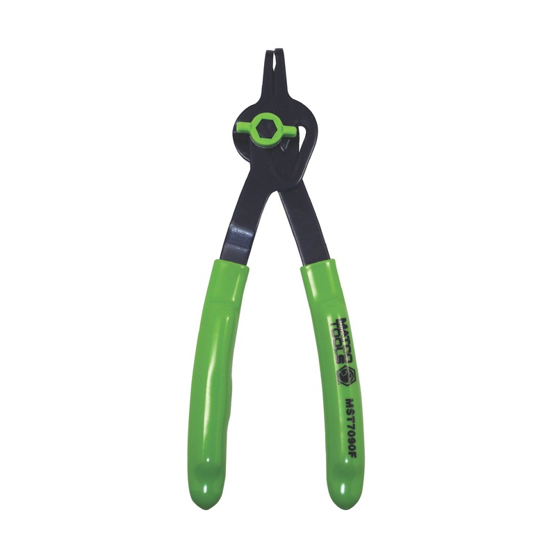 .070" CONVERTIBLE FIXED TIP FLUORESCENT SNAP RING PLIERS - 90