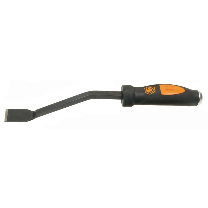 1" ANGLED SCRAPER - ORANGE