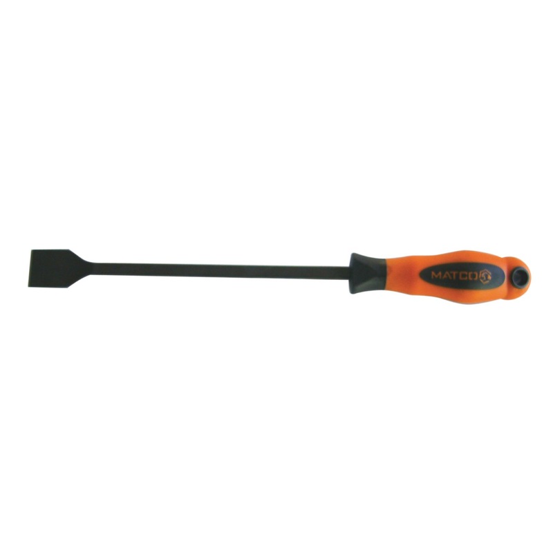 1 IN X 8 IN SCRAPER, ORANGE HANDLE