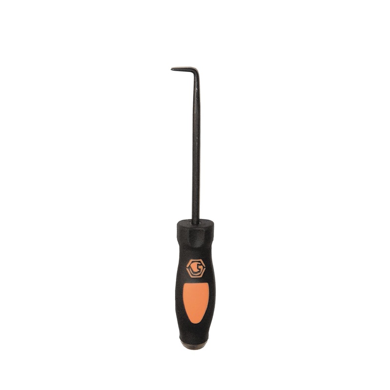 10" HEAVY DUTY 90 CURVED HOOK - ORANGE