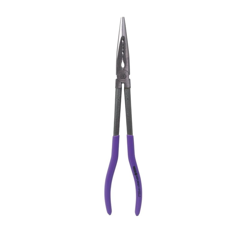 11" LONG REACH STRAIGHT PLIERS - PURPLE