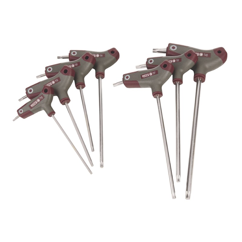7 PIECE TORX T-HANDLE KEY SET