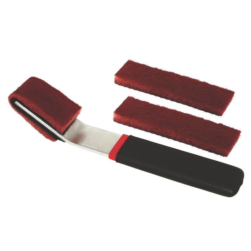 ABRASIVE PAD SCRAPER TOOL