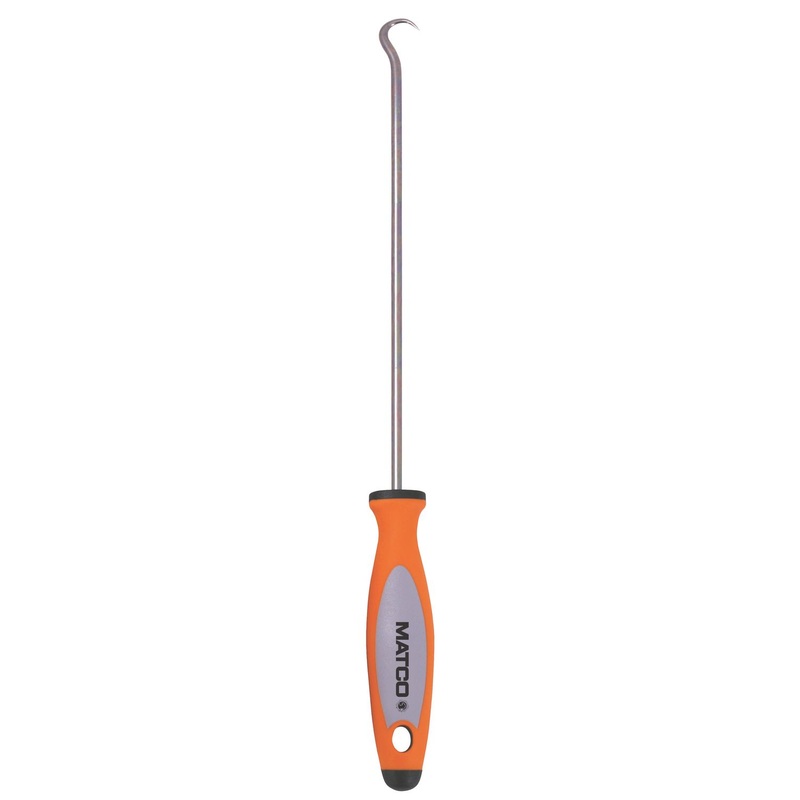 LONG CIRCULAR PICK - ORANGE