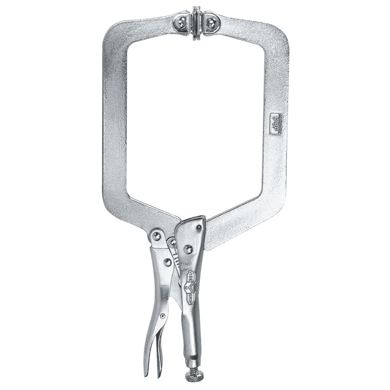 VISE GRIP LOCKING C-CLAMPS WITH SWIVEL PADS