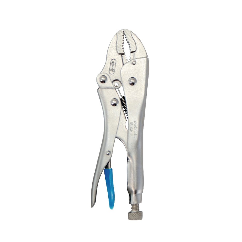 10" CURVED JAW LOCKING PLIERS, BLUE