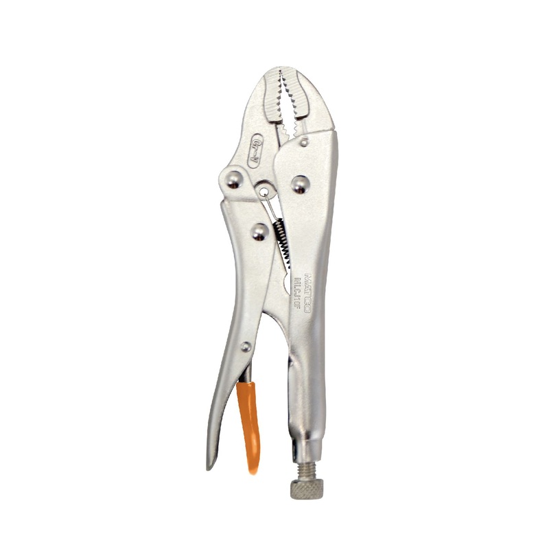10" CURVED JAW LOCKING PLIERS ORANGE