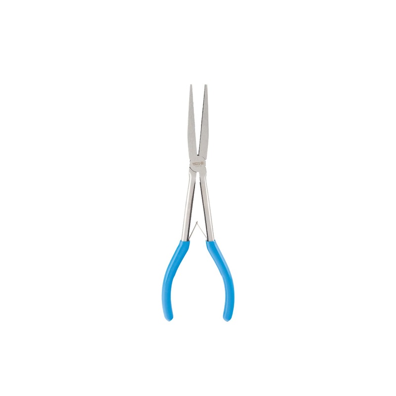 11" FLAT NOSE PLIERS - BLUE