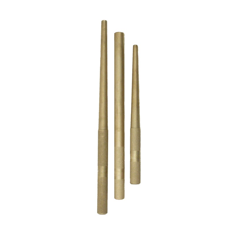 3 PIECE XL BRASS DRIFT PUNCH SET