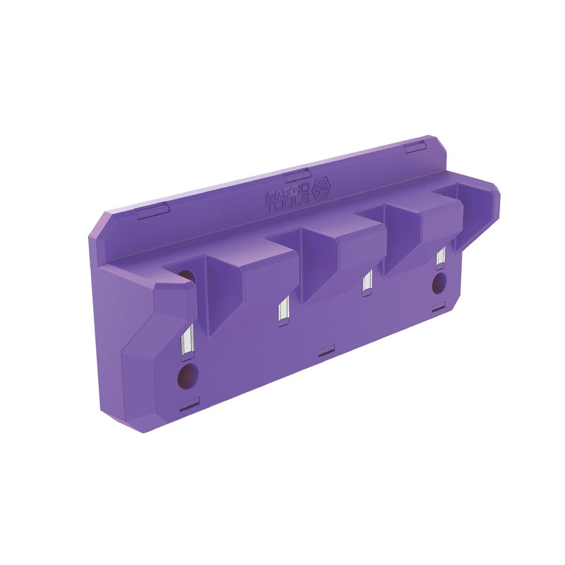 4 SLOT MAGNETIC PRY BAR HOLDER - PURPLE