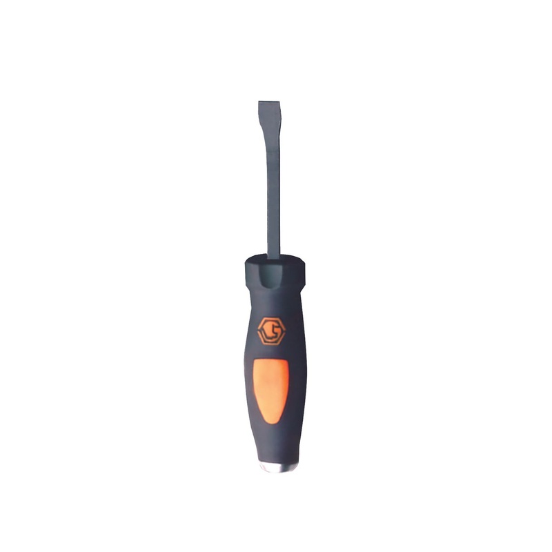 8" PRY BAR 23 ANGLE TIP- ORANGE