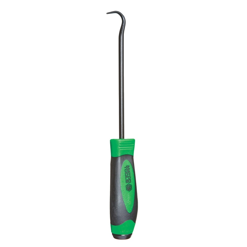 HEAVY DUTY CURVED HOOK, GREEN