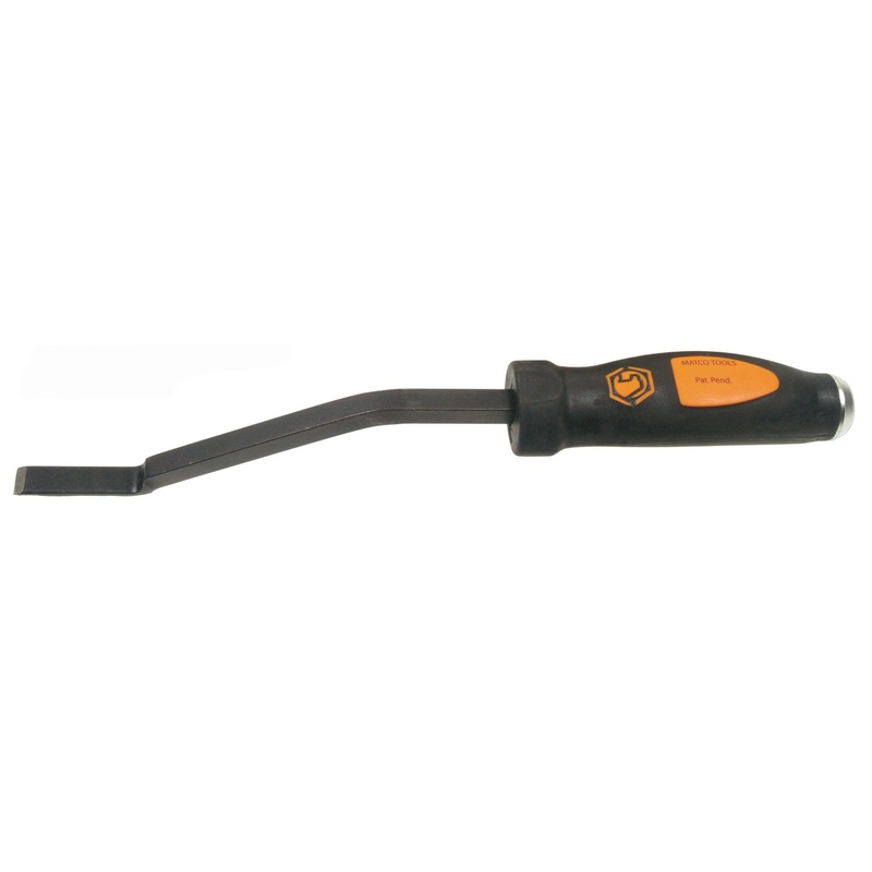 1/2" ANGLED SCRAPER - ORANGE