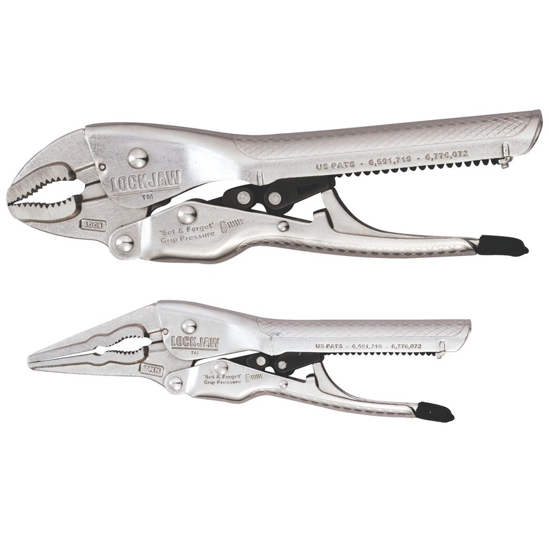 2 PC CUR/NDL LOCKING PLIER SET