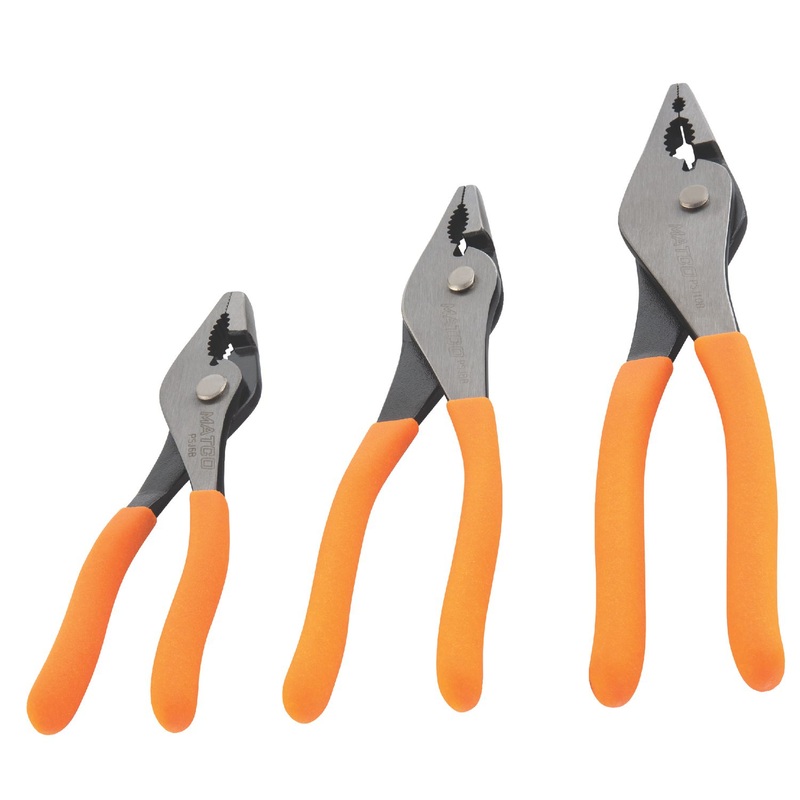 3 PIECE SLIP JOINT PLIERS SET