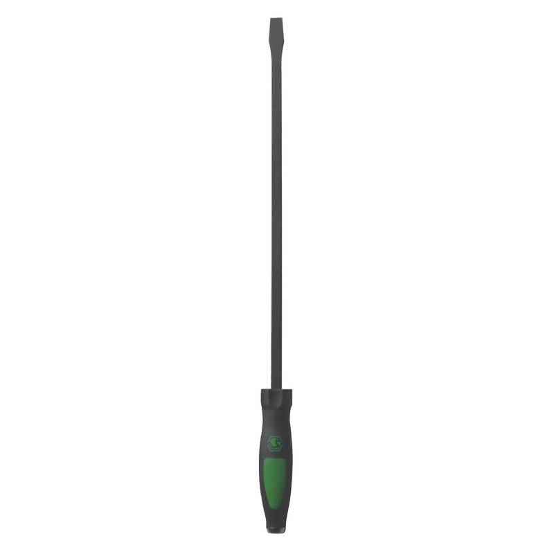36" PRY BAR 23 ANGLE TIP- GREEN