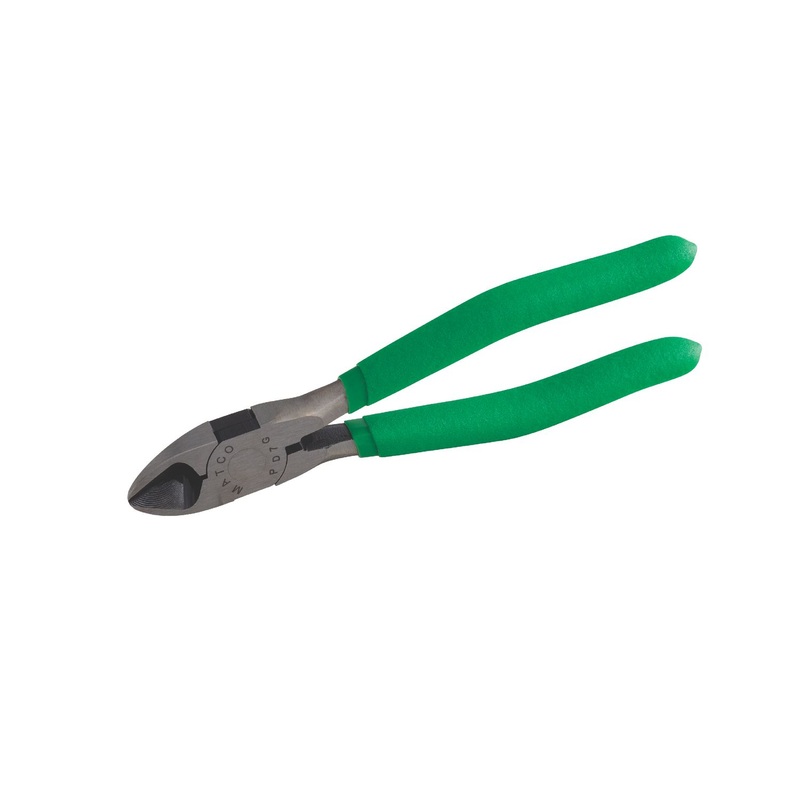 7-1/2" DIAGONAL CUTTING PLIERS - GREEN