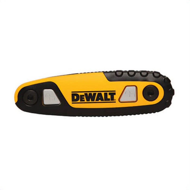 DeWALT DWHT70263M Flat End Folding Locking Hex Key Set, 8 pc, 1.5 to 8 mm Hex, Ergonomic Handle, Steel