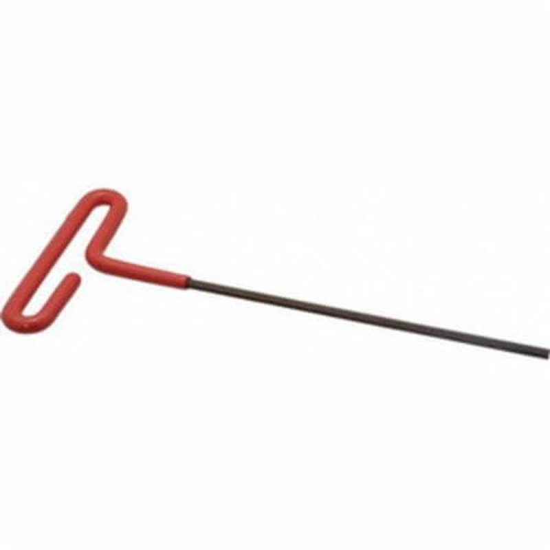Eklind 51906 Hex Key, Hex Drive, Cushion Grip/Loop T-Handle Handle, ANSI B18.3, Alloy Steel, Black Oxide